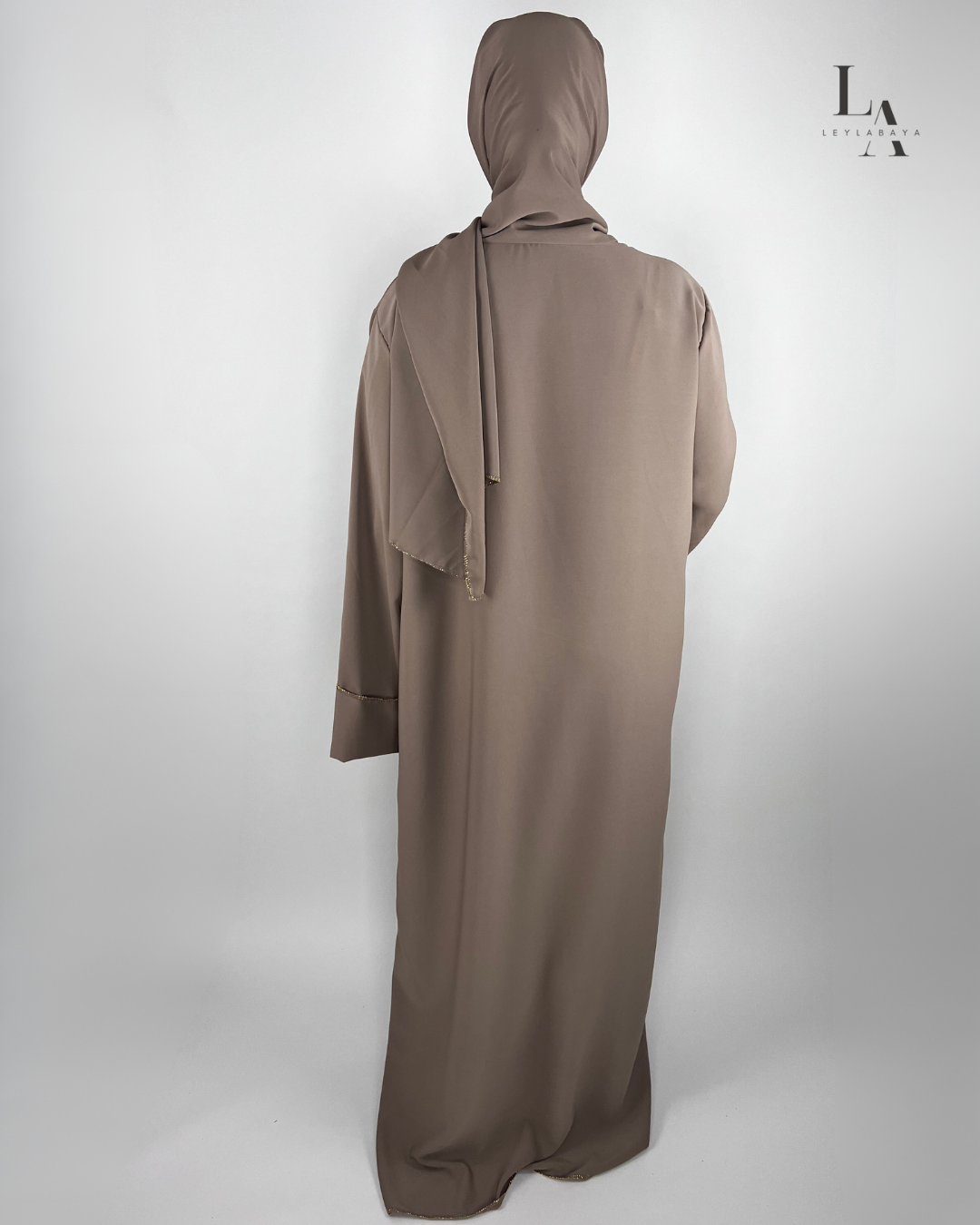 ABAYA DUNYA 2-TEILIG TAUPE