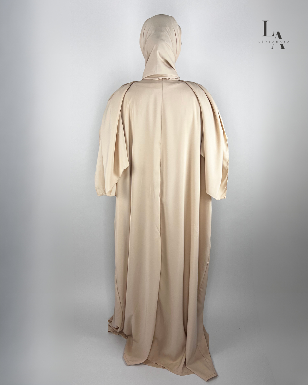 ABAYA MERVE 3-TEILER BEIGE