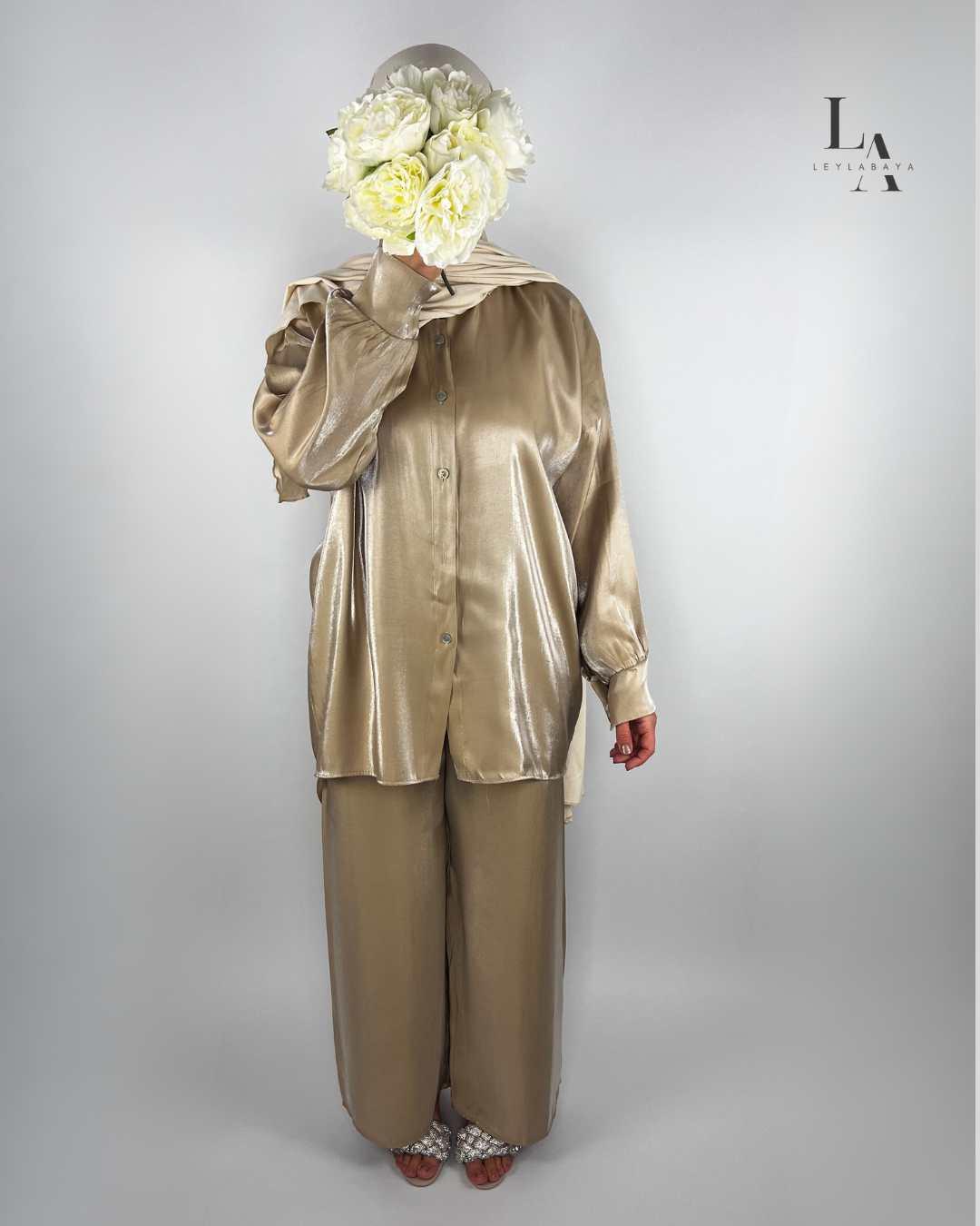 DAMLA 2-TEILER GOLD